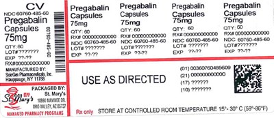 Preg (Pregabalin 60760 485 60)